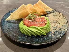 Tuna Tartare at Ramsay’s Kitchen in Harrah’s Las Vegas.