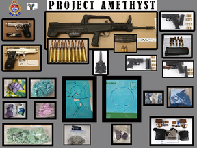 Polisi Ottawa Project Amethyst menjaring senjata, narkoba, penangkapan