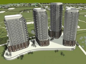 Ottawa city council voted to approve a zoning amendment that helps make way for up to four residential towers to be built on Tweddle Road near Petrie Island. Credit: City of Ottawa