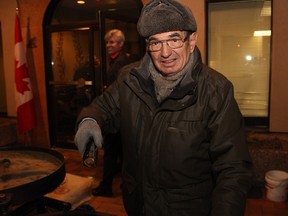 Luciano Pradal was known for offering passers-by a free chestnut from his sidewalk "fornella."