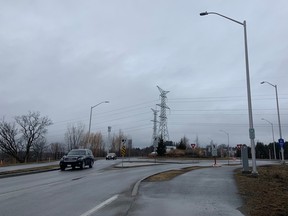 The Brian Coburn Boulevard extension, shown earlier this year.