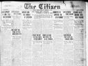 Le Ottawa Citizen ne comptait que 10 pages le 30 décembre 1922, mais le journal regorgeait d'histoires.