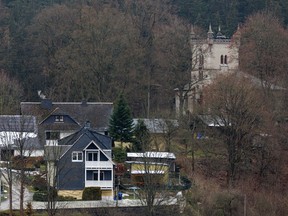 BAD LOBENSTEIN, GERMANY - DECEMBER 08: A general view of the Jagdschloss Waidmannsheil hunting lodge on December 8, 2022 near Bad Lobenstein, Germany. The lodge is owned by Heinrich Reuss, a German aristocrat with the title Prince Heinrich XIII, who was among 25 people arrested yesterday in nationwide raids against what Germany's prosecutor general says is an insurrectionist group that was planning a violent coup against the German government. The prosecutor identifies Reuss as the leader of the group that also includes former military and police members. The group reportedly met on several occasions at the hunting lodge.