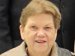 Cathy Livingston is shown here in this photo after the 2022 municipal election.