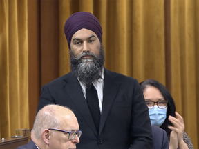 NDP Leader Jagmeet Singh had to endure peals of laughter after he suggested he could one day be prime minister.