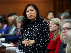 Minister of International Trade Mary Ng responds to questions in the House of Commons on Dec. 13.