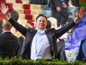 Elon Musk - 2022 Met Gala - Getty