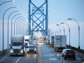 The Ambassador Bridge in Windsor, Ont., is a major trade route for Canada's exporters to our top trading partner, the U.S.