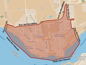 The City of Gatineau issued a boil water advisory for parts of the Aylmer sector on Sunday, Dec. 4, 2022.