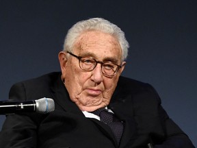 Former U.S. Secretary of State Henry A. Kissinger attends the American Academy's award ceremony at Charlottenburg Palace in Berlin, Germany, January 21, 2020.