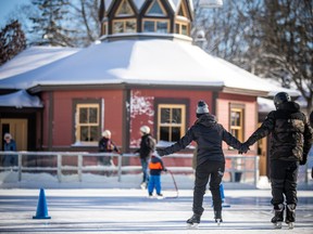 The Rideau Hall skating rink kicked off its 150th season of skating on Saturday.