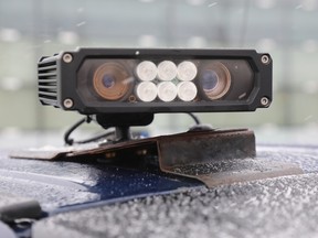 Part of the Ottawa Police Service's automatic licence plate reader (ALPR) system.
