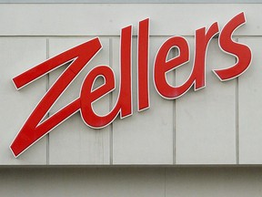 File photo of the Zellers at Bonnie Doon Shopping Centre, in Edmonton. The new Zellers shops within Hudson's Bay stores come almost a decade after most standalone Zellers stores were shuttered.