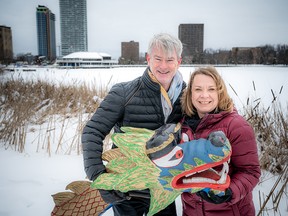 Shelley Freake-Smyth, Ottawa Dragon Boat director of fundraising and teams, and John Brooman, president and CEO, are both very excited to have the event back after a last-minute cancellation last year due to the pandemic.