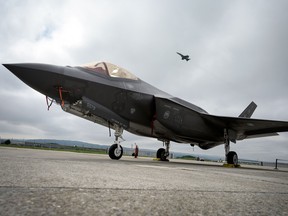 This file photo taken on June 7, 2019 shows a Lockheed Martin F-35 Lightning II fighter jet.