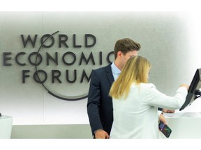 The World Economic Forum released a risk survey ahead of its annual meeting in Davos, Switzerland on Jan. 16-20, 2023.