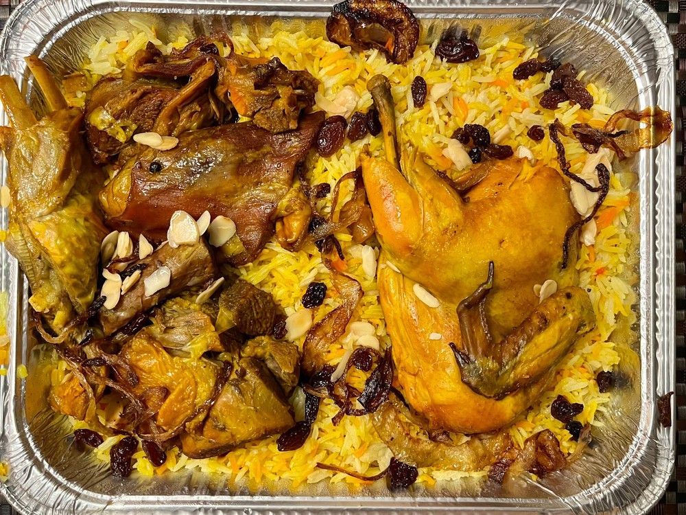 Family mix mandi platter from Yemen Gate on Bank Street near Heron Road