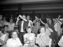 Crowd at Bill Haley and the Comets concert at the Chaudiere Club, July 21, 1956.  Rob Frayne is mounting a unique show with music, actors and dancers that pays tribute to Ottawa's great live music venues of yore