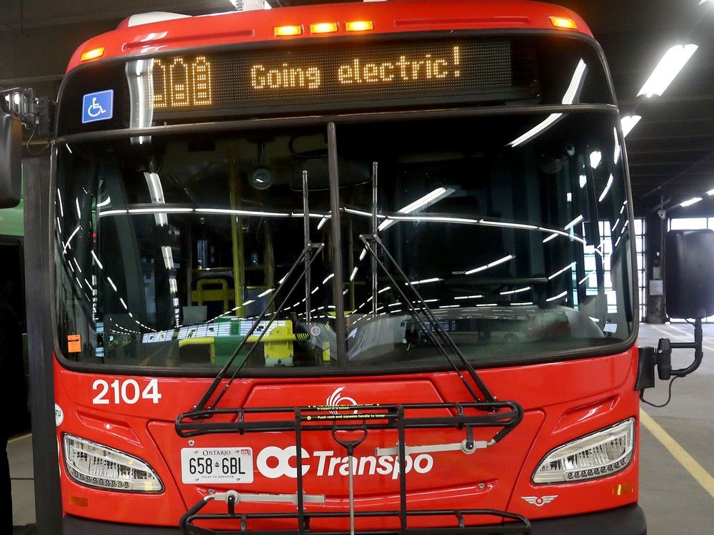 Federal government boosts Ottawa and OC Transpo 350M for ebuses Ottawa Citizen