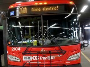 Pemerintah federal meningkatkan Ottawa dan OC Transpo 0 juta untuk e-bus