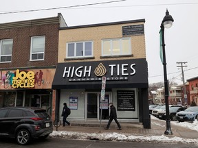 The High Ties store on Bank Street is closed only eight months after opening.