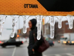 Freezing rain is possible Thursday.