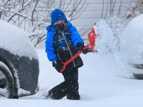 Ottawa residents are shovelling out of another big snow storm Thursday.