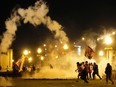 People take part in the 'Take over Lima' demonstration against Peru's President Dina Boluarte, following the ousting and arrest of former President Pedro Castillo, in Lima, Peru Jan. 20, 2023.