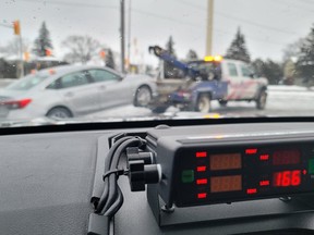 The Ottawa police laid stunt driving charges Sunday against three drivers.