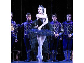 In her dancing days, Ottawa-born ballerina Jennifer Fournier performed many leading roles. Here she appears in James Kudelka's Swan Lake.