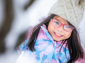 OTTAWA - Six-year-old Emma Manipol, Saturday, Jan. 28, 2023. 

ASHLEY FRASER/Postmedia