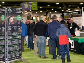 Over 60 exhibitors and booths will take over the conference space at the EY Centre for the Ottawa-Gatineau GOLFEXPO.  SUPPLIED PHOTO