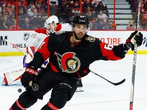Senators forward Derick Brassard (61) is suggesting an addition to the roster before Friday's trade deadline.