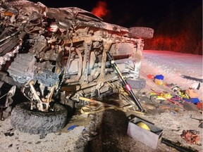 Ottawa Fire Services responded to a head on collision at Fallowfield Rd/Conley Rd. Friday night Three people were taken to hospital, one in critical condition.