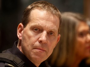 Ottawa police chief Eric Stubbs said he supports working with social agencies to divert some calls now going to police that involve mental health, addictions and homelessness, but would not support taking money from the police budget and diverting it to social services because the demands on police are increasing.