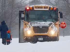 About 80,000 children in Ottawa ride school buses every day.