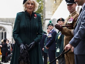 Queen of Consort Camilla and dog - Getty