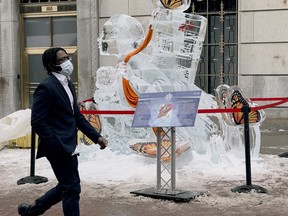The ice sculpture 'Finding Home Again' was featured on Sparks Street in advance of Winterlude last month. The odd weather posed challenges. Ottawans found it hard to interpret weather warnings and often erred on the side of caution.