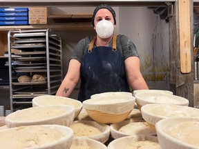 Bread By Us co-owner Jessica Carpinone, in the Hintonburg shop last spring: 'I think it is in everyone’s interest to have a vibrant and successful small business landscape.'
