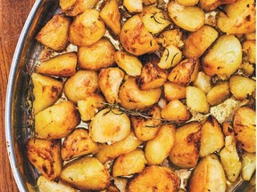 Roast Potatoes, from Make Every Dish Delicious by Lesley Chesterman.