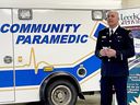 File photo/ Jeffrey Carss, chief of the paramedic service division for Leeds and Grenville.