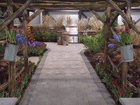 This screen grab from a previous Living Landscapes display gives an idea of what to expect in this year’s exhibit.