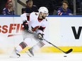 Derick Brassard (61) of the Ottawa Senators skates in his 1,000th NHL game against the New York Rangers at Madison Square Garden on March 02, 2023 in New York City.