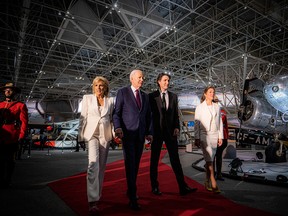 United States President Joe Biden and his wife Jill Biden were the special guests of Canada’s Prime Minister Justin Trudeau and Sophie Grégoire Trudeau at a gala dinner to mark his first official visit to Canada as president. Biden was last in Ottawa when he was in the role of vice-president, a snowy December evening in 2016 that Trudeau drew attention to.