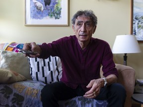 Physician and author Gabor Maté at his home in Vancouver, BC Saturday, Sept. 10, 2022.