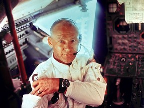 Buzz Aldrin, on the flight of Apollo 11 to the moon, kept his watch set to Houston time.