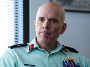 The Chief of the Canadian Defense Staff, General Wayne Eyre.
