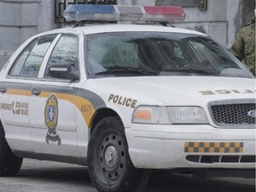 Sûreté du Québec police cruiser.