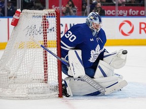 Toronto Maple Leafs goaltender Matt Murray.