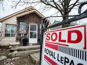 Home prices in Toronto actually went up last month.